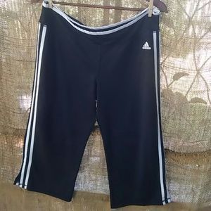 Black Adidas Capris